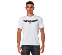 T-Shirt Alpinestars Elliptic CSF BiancoM Bianco