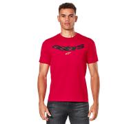 T-Shirt Alpinestars Elliptic CSF RossoM Rosso