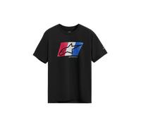 T-Shirt Alpinestars Global CSF Nero/Rosso/Bianco/BluS Nero,Rosso,Bianco,Blu