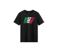 T-Shirt Alpinestars Global CSF Nero/Verde/Bianco/RossoS Nero,Verde,Bianco,Rosso