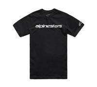 T-shirt Alpinestars Linear Wordmark 2.0 CSF bianco-nera XL
