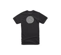 T-Shirt Alpinestars Oscar Spiral Nero-Bianco S Nero
