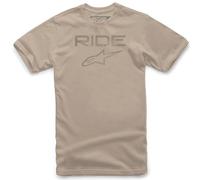 t-shirt alpinestars ride 2.0 camo beige S