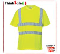T-Shirt Alta Visibilita' Gialla