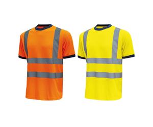 T-shirt alta visibilità U-Power Glitter