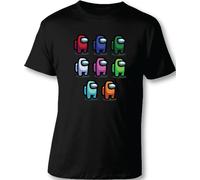 T-SHIRT AMONG US VIDEOGAME IMPOSTOR - 100% COTONE
