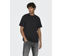 Only & Sons Maglietta 'Fred' comoda nera Taglia XL