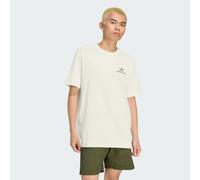 adidas Originals - T-shirt bianco sporco con stampa "Sports Club" sul retro M