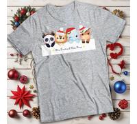 T-shirt Animal Christmas Cute Bear maglietta da uomo e donna #MC