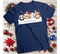 T-shirt Animal Christmas Cute Bear maglietta da uomo e donna #MC