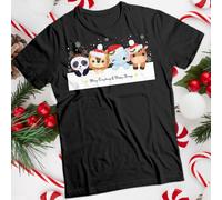T-shirt Animal Christmas Cute Bear maglietta da uomo e donna #MC