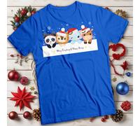 T-shirt Animal Christmas Cute Bear maglietta da uomo e donna #MC
