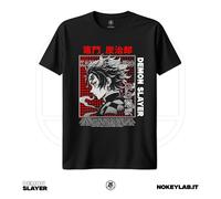 T-Shirt Anime Demon Slayer - Maglia Unisex - Abbigliamento Manga