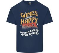 T-Shirt Antisocial Gamer Video Gaming Joypad Per Bambini