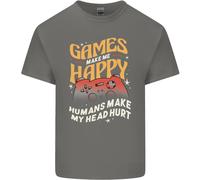 T-Shirt Antisocial Gamer Video Gaming Joypad Per Bambini
