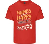 T-Shirt Antisocial Gamer Video Gaming Joypad Per Bambini