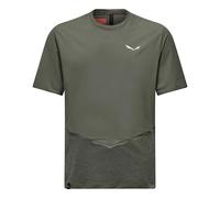 Salewa - Pedroc Dry Wind T-Shirt - Maglia funzionale 50 grigio/olivia