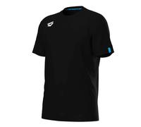 ARENA Team Unisex Solid T-Shirt, Nero, XL Uomo