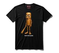 T-shirt ARTIST MARKET The Italian BRAINROT - Merchandising ufficiale 100% cotone biologico, nero, XL