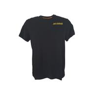 T shirt AS Roma da uomo modello RM20MJE2002 in cotone nero