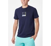 Asics Court Core Graphic Short Sleeve T-shirt Blu XL Uomo
