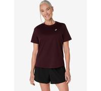 T-shirt ASICS Core manica corta bordeaux donna - XS