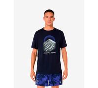 Asics Fujitrail Logo Short Sleeve T-shirt Blu S Uomo