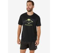 ASICS Fujitrail Logo Ss Top - Uomo - Nero - Taglia S- modello 2025