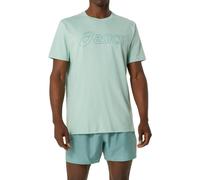 T-shirt Asics Logo Ss S Verde