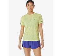 T-shirt ASICS Metarun Pattern manica corta giallo donna - XL