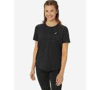 T-shirt ASICS Road Top manica corta nero puro donna - M