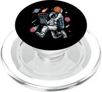 T-shirt astronauta basket - Outer Space Galaxy Sports PopSockets PopGrip per MagSafe