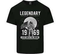 T-Shirt Astronauta USA Moon Landing Leggendario Per Bambini