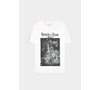 T-shirt - Attack On Titan: Season 4 White (t-shirt Unisex Tg. L) (large)