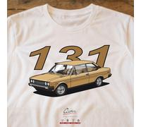 T-SHIRT AUTO FIAT 131 prima serie due porte | dalla XS alla 4XL