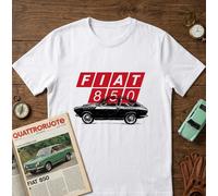 T-SHIRT AUTO FIAT 850 SPORT COUPE prima serie | dalla XS alla 4XL