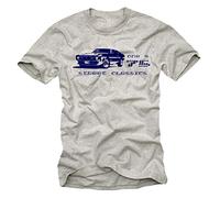 T-Shirt Auto Maglietta Uomo - Modellino 1975 - Grigio M