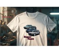 T-SHIRT AUTO VINTAGE FIAT RITMO SUPER TEAM | dalla XS alla 4XL