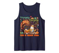 T-Shirt Autunnale Humpty Dumpty Had A Great Fall Happy Thanksgiving Canotta