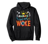 T-shirt Awake Not Woke Regalo Felpa con Cappuccio