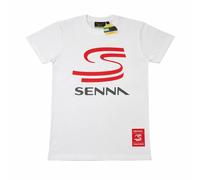 T-Shirt Ayrton Senna Logo Doppia S Senna Racing