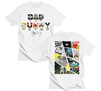 T-Shirt Bad Bunny Uomo Donna - Collezione Album 2016-2025 - 100% Cotone - El Conejo Malo, Un Verano sin Ti, Debi Tirar mas fotos - Maglietta Tour Regalo Fan Musica (IT, Testo, XL, Bianco)