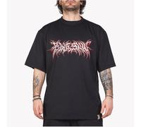 T-Shirt Baggy The Blueskin T-BS Clow Red White 100% Cotone tbs55