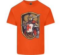 T-Shirt Bambini Cavalieri Templari Inghilterra Giorno Di San Giorgio