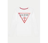 T-Shirt Bambini Infant Guess Manica Lunga N84I24K8HM0 G011 Bianco
