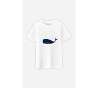 T-Shirt Bambini Maniche Corte Colore Bianco, STAR MAKER