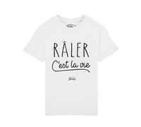 T-Shirt Bambini Maniche Corte RALER C'È LA VITA Colore Bianco