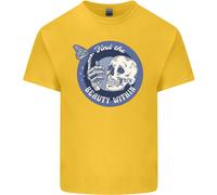 T-Shirt Bambini Teschio E Farfalla Trova La Bellezza Dentro