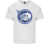 T-Shirt Bambini Teschio E Farfalla Trova La Bellezza Dentro