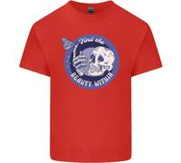 T-Shirt Bambini Teschio E Farfalla Trova La Bellezza Dentro